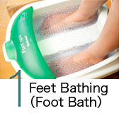 1．Feet Bathing (Foot Bath)