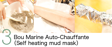 3．Bou Marine Auto-Chauffante ( Self heating mud mask)