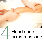4．Hands and arms massage
